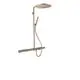 AXOR-HG-AXOR-ShowerSolutions-Showerpipe-mit-Thermostat-800-und-Kopfbrause-350-1jet-Polished-Red-Gold-27984300 gallery number 1